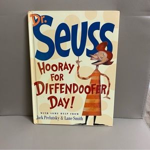 Dr. Seuss- Hooray For  Diffendoofer Day- Large Hardcover Book